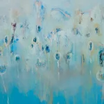 blue don;t hide painting by hela donela
